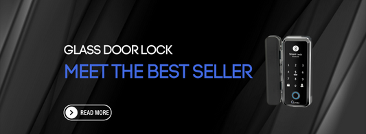 Smart Glass Door Lock for Frameless Doors – LAVNA LA4 & LA5