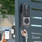 Lavna L-E50 Smart Digital Door Lock for Metal Doors with fingerprint, PIN, RFID card, OTP unlocking, Bluetooth unlocking, and Manual Key.