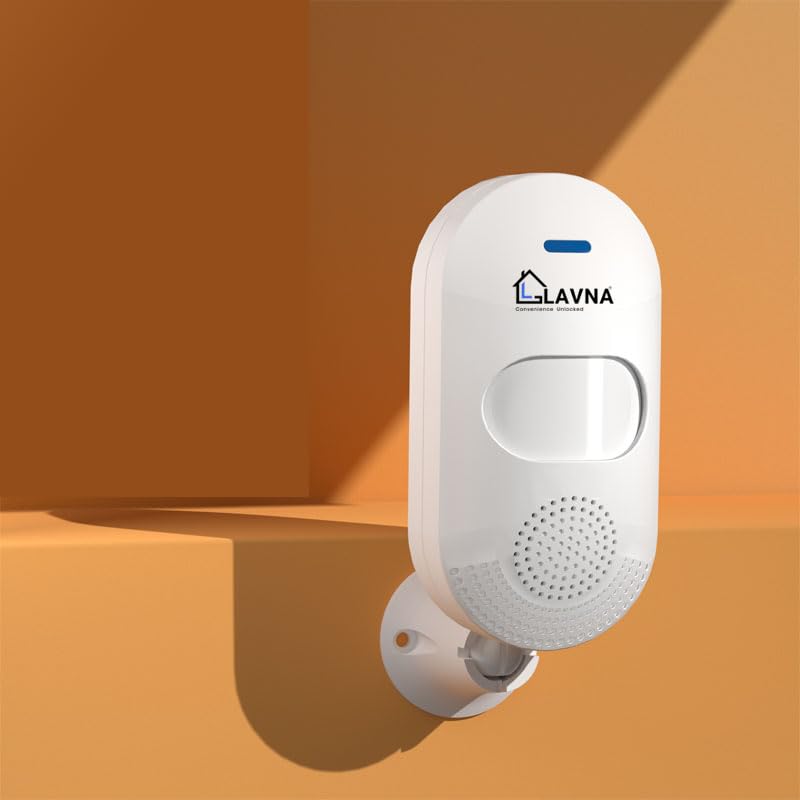 LAVNA WiFi Motion Sensor Alarm with 100dB Siren